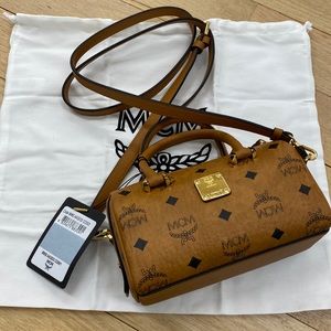 MCM BRAND NEW MINI BOSTON DUFFLE BAG